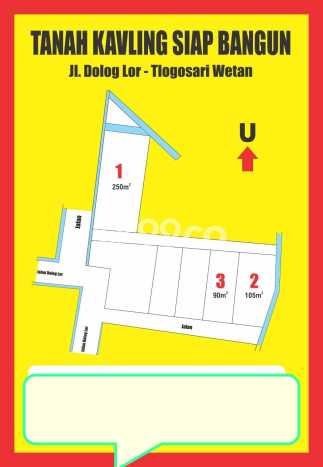Tanah Strategis Kawasan Pedurungan, Luas 90m², Cocok untuk Perumahan Tanah Strategis Kawasan Pedurungan, Luas 90m², Cocok untuk Perumahan