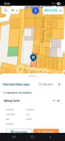 Lahan Dijual Lokasi Tembalang, Semarang dengan Luas Tanah 123m2 dan Status SHM Lahan Dijual Lokasi Tembalang, Semarang dengan Luas Tanah 123m2 dan Status SHM
