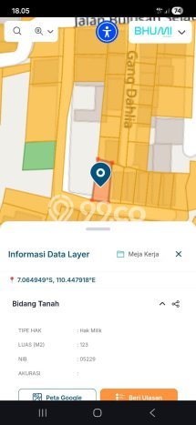 Lahan Dijual Lokasi Tembalang, Semarang dengan Luas Tanah 123m2 dan Status SHM Lahan Dijual Lokasi Tembalang, Semarang dengan Luas Tanah 123m2 dan Status SHM