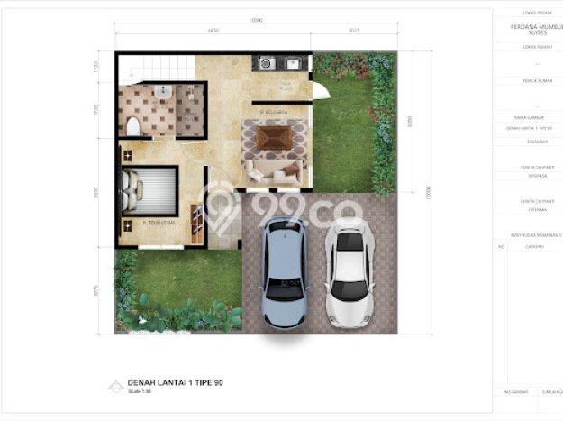 Rumah Modern 3 KT di Mumbul Badung Unfurnished Rumah Modern 3 KT di Mumbul Badung Unfurnished