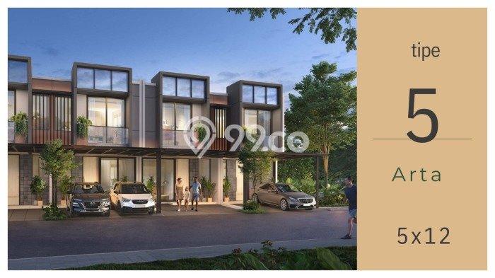 Rumah Modern 3 Kamar LT 60m2 di Pantai Indah Kapuk 2 Rumah Modern 3 Kamar LT 60m2 di Pantai Indah Kapuk 2