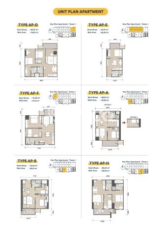 Siap Huni Apartemen Luxury di BSD City 2 Kamar & 1 Kamar Mandi Siap Huni Apartemen Luxury di BSD City 2 Kamar & 1 Kamar Mandi