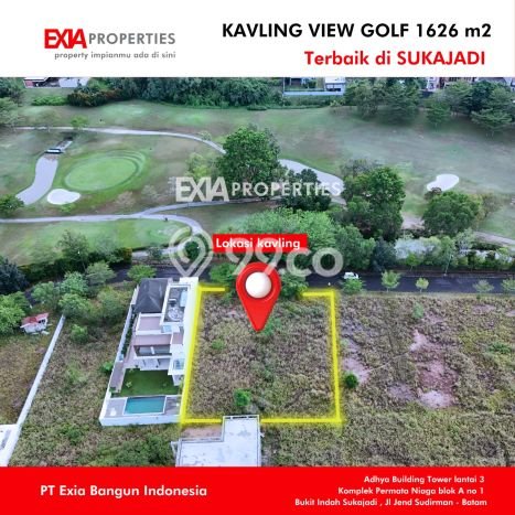 Untuk Dijual Tanah 1629m2 di Batam Centre, Batam Untuk Dijual Tanah 1629m2 di Batam Centre, Batam