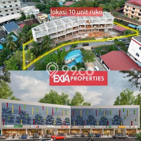 Unit Ruko Dijual di Batam LT 72m2 & LB 180m2 Unit Ruko Dijual di Batam LT 72m2 & LB 180m2