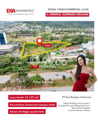 Lahan Kosong Dijual di Batam dengan Area 16139m2 Lahan Kosong Dijual di Batam dengan Area 16139m2