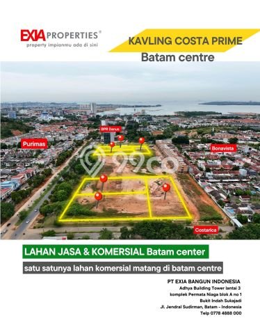 Tanah untuk Dijual Lokasi Batam Kota, Batam Luas 2673m2 - Tanah untuk Dijual Lokasi Batam Kota, Batam Luas 2673m2 -