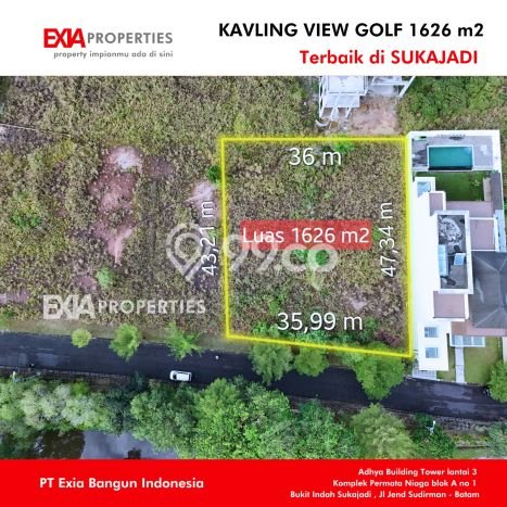 Untuk Dijual Tanah 1629m2 di Batam Centre, Batam Untuk Dijual Tanah 1629m2 di Batam Centre, Batam