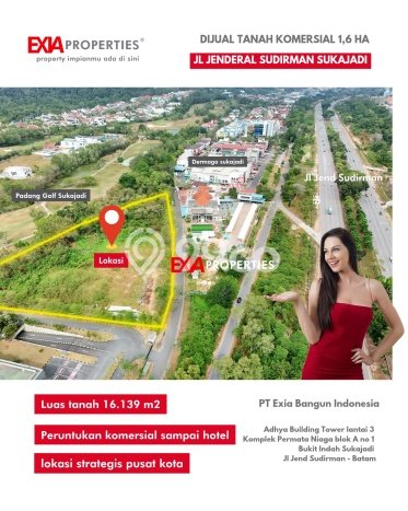 Lahan Kosong Dijual di Batam dengan Area 16139m2 Lahan Kosong Dijual di Batam dengan Area 16139m2