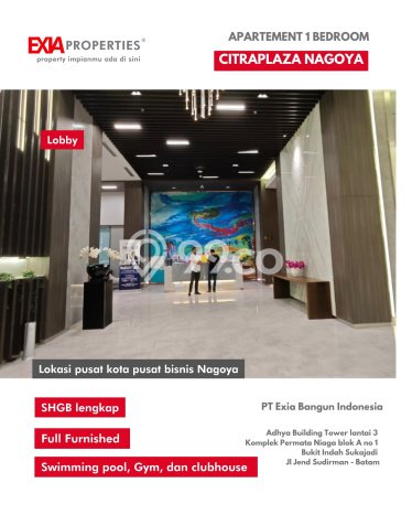 Apartemen Cozy Dijual di Batam Spesifikasi 1 KT, 1 KM Apartemen Cozy Dijual di Batam Spesifikasi 1 KT, 1 KM