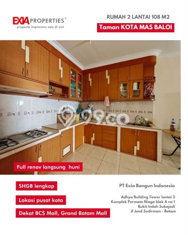 Rumah Modern 3 KT di Nagoya Batam Unfurnished Rumah Modern 3 KT di Nagoya Batam Unfurnished