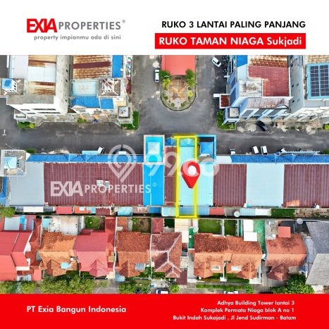FOR SALE! Ruko di Batam Kota Batam, LT 110m2, LB 304m2 FOR SALE! Ruko di Batam Kota Batam, LT 110m2, LB 304m2