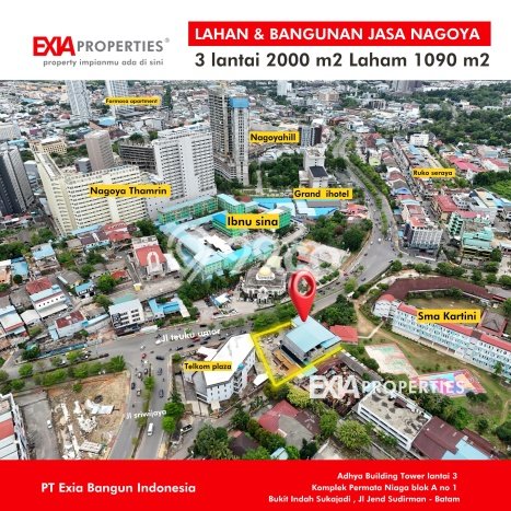 Kantor Dijual di Batam LT 1090m2 & LB 20000m2 Lokasi Terbaik! Kantor Dijual di Batam LT 1090m2 & LB 20000m2 Lokasi Terbaik!