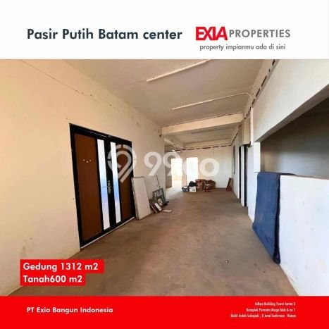 Komersial Dijual di Batam Kota Batam dengan Luas Bangunan 1312m2 Komersial Dijual di Batam Kota Batam dengan Luas Bangunan 1312m2