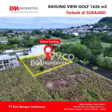Untuk Dijual Tanah 1629m2 di Batam Centre, Batam Untuk Dijual Tanah 1629m2 di Batam Centre, Batam