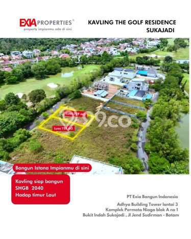 Lahan Dijual Lokasi Batam Kota, Batam dengan Luas Tanah 758m2 dan Status - Lahan Dijual Lokasi Batam Kota, Batam dengan Luas Tanah 758m2 dan Status -