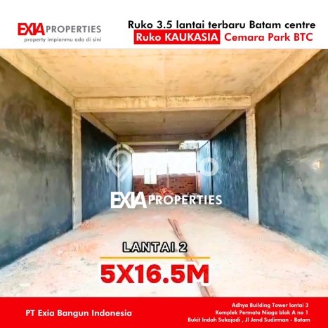 Untuk Dijual! Ruko di Batam Centre Batam LT 87m2 / LB 237m2 Kawasan Strategis Untuk Dijual! Ruko di Batam Centre Batam LT 87m2 / LB 237m2 Kawasan Strategis