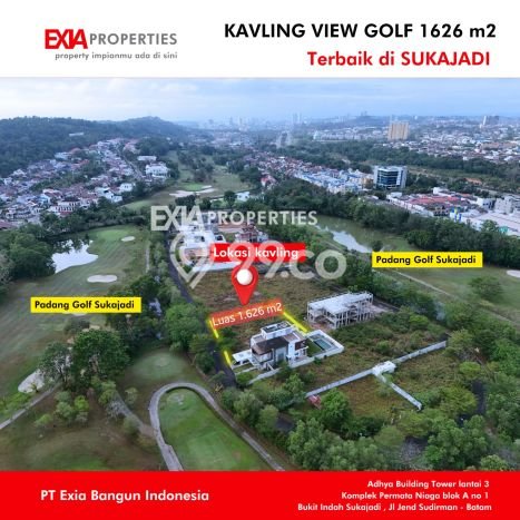 Untuk Dijual Tanah 1629m2 di Batam Centre, Batam Untuk Dijual Tanah 1629m2 di Batam Centre, Batam