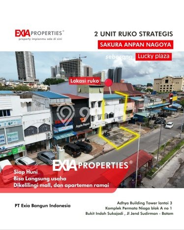 Ruko Dijual di Prime Area Batam Luas 450m2 Ruko Dijual di Prime Area Batam Luas 450m2