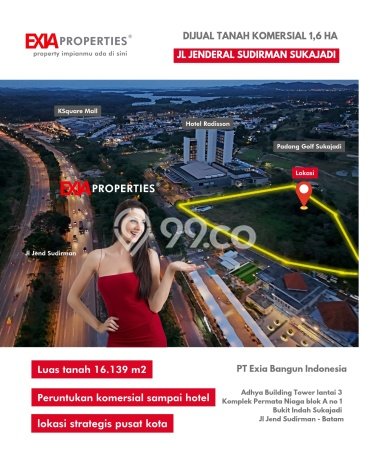 Lahan Kosong Dijual di Batam dengan Area 16139m2 Lahan Kosong Dijual di Batam dengan Area 16139m2