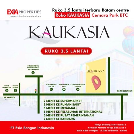 Untuk Dijual! Ruko di Batam Centre Batam LT 87m2 / LB 237m2 Kawasan Strategis Untuk Dijual! Ruko di Batam Centre Batam LT 87m2 / LB 237m2 Kawasan Strategis