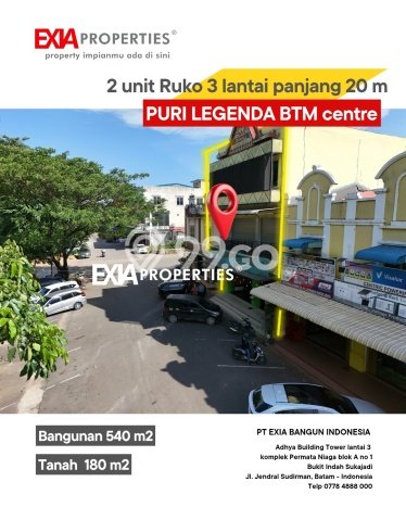 Paling Dicari! Ruko Dijual di Batam Centre Harga Kompetitif Paling Dicari! Ruko Dijual di Batam Centre Harga Kompetitif