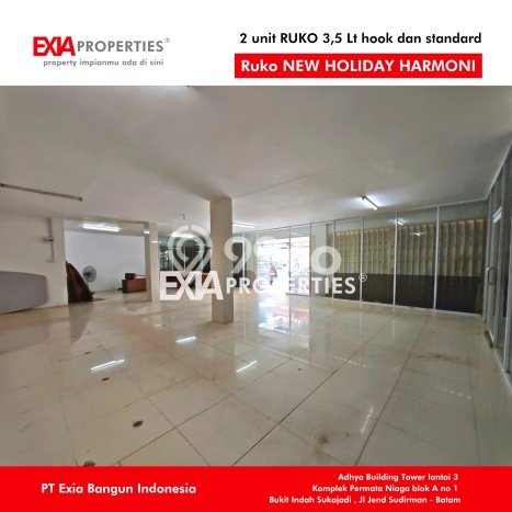 Ruko Dijual di Batam LT 207m2 & LB 700m2 Lokasi Terbaik! Ruko Dijual di Batam LT 207m2 & LB 700m2 Lokasi Terbaik!