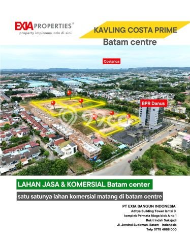 Tanah untuk Dijual Lokasi Batam Kota, Batam Luas 2673m2 - Tanah untuk Dijual Lokasi Batam Kota, Batam Luas 2673m2 -