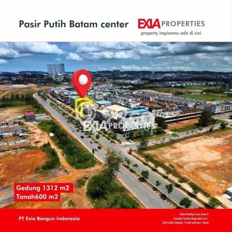 Komersial Dijual di Batam Kota Batam dengan Luas Bangunan 1312m2 Komersial Dijual di Batam Kota Batam dengan Luas Bangunan 1312m2