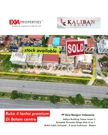 Ruko Paling Dicari LB 338m2 Dijual di Batam Kota Ruko Paling Dicari LB 338m2 Dijual di Batam Kota