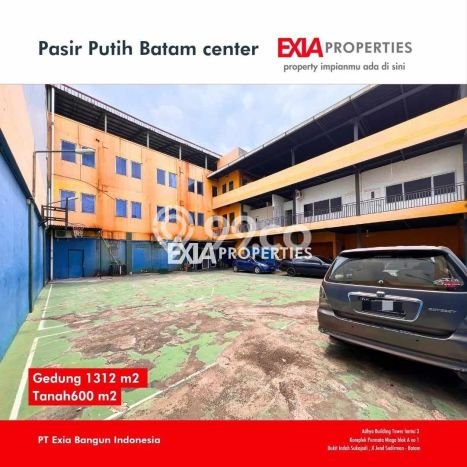 Komersial Dijual di Batam Kota Batam dengan Luas Bangunan 1312m2 Komersial Dijual di Batam Kota Batam dengan Luas Bangunan 1312m2