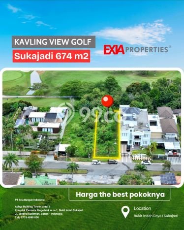 Kavling Tanah Dijual di Batam Kota Batam Spesifikasi 674m2 Kavling Tanah Dijual di Batam Kota Batam Spesifikasi 674m2