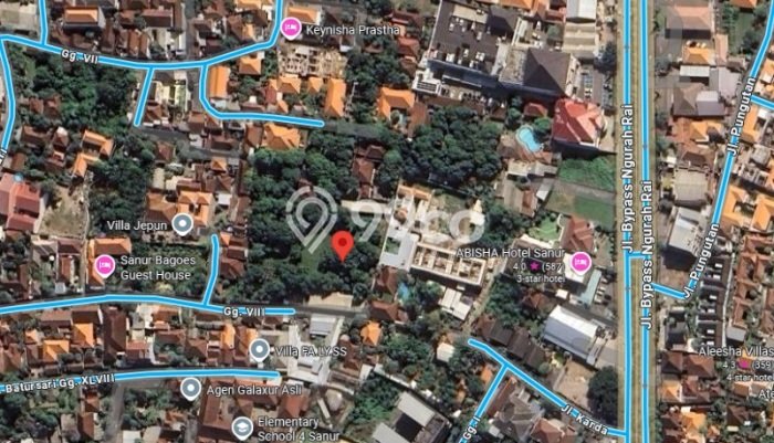 Tanah Dijual Area Strategis di Sanur Denpasar 1581m2 Tanah Dijual Area Strategis di Sanur Denpasar 1581m2