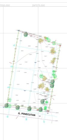 Lahan untuk Disewa di Badung Luas 1620m2 Lahan untuk Disewa di Badung Luas 1620m2