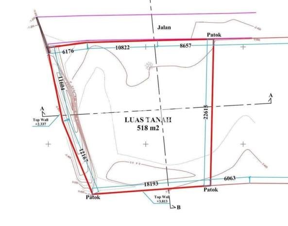 Lahan Kosong Dijual di Badung dengan Area 518m2 Lahan Kosong Dijual di Badung dengan Area 518m2
