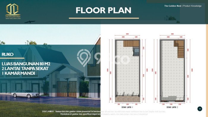 Ruko Paling Dicari LB 80m2 Dijual di Tanah Abang Ruko Paling Dicari LB 80m2 Dijual di Tanah Abang