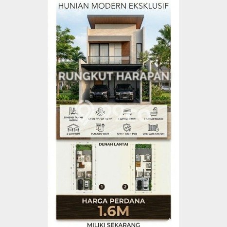 For Sale Rumah 3 Kamar Lokasi Strategis Nyaman dan Strategis di Rungkut For Sale Rumah 3 Kamar Lokasi Strategis Nyaman dan Strategis di Rungkut