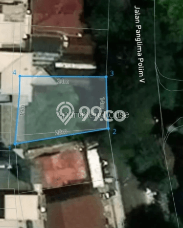 Dijual Tanah Lokasi Panglima Polim, Jakarta Selatan Seluas 413m2 Dijual Tanah Lokasi Panglima Polim, Jakarta Selatan Seluas 413m2
