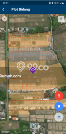 Lahan untuk Disewa di Badung Luas 1500m2 Lahan untuk Disewa di Badung Luas 1500m2