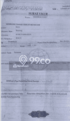Untuk Dijual Tanah 5000m2 di Singaraja, Buleleng Untuk Dijual Tanah 5000m2 di Singaraja, Buleleng