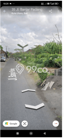 Tanah Kavling Disewakan di Kerobokan dengan Luas 5500m2 Tanah Kavling Disewakan di Kerobokan dengan Luas 5500m2
