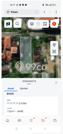 Dijual Tanah Lokasi Legian, Badung Seluas 1025m2 Dijual Tanah Lokasi Legian, Badung Seluas 1025m2