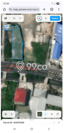 Untuk Dijual Tanah 1050m2 di Sanur, Denpasar Untuk Dijual Tanah 1050m2 di Sanur, Denpasar