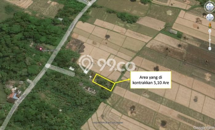 Tanah Kavling Dijual di Canggu, Badung dengan Luas Tanah 500m2 Tanah Kavling Dijual di Canggu, Badung dengan Luas Tanah 500m2