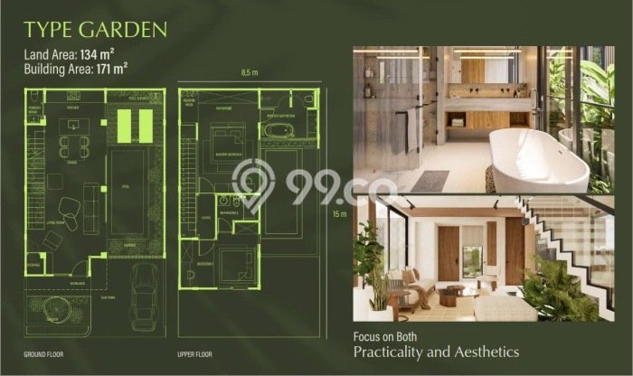 Hunian Impian Keluarga LB 151m2m² View Gunung di Jimbaran, Badung Hunian Impian Keluarga LB 151m2m² View Gunung di Jimbaran, Badung