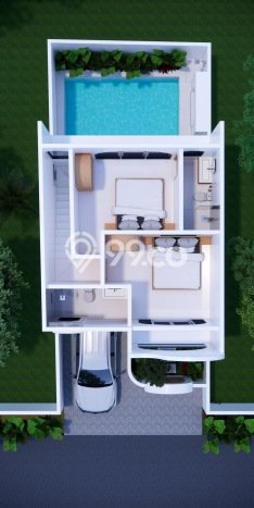 Dijual Rumah Eksklusif 2 KT di Jimbaran, Badung Dijual Rumah Eksklusif 2 KT di Jimbaran, Badung