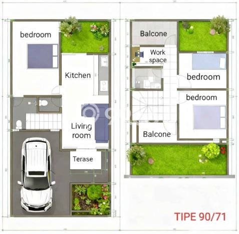 Dijual Cepat Rumah Bagus Siap Huni LB 80m2 di Denpasar Barat, Denpasar Dijual Cepat Rumah Bagus Siap Huni LB 80m2 di Denpasar Barat, Denpasar