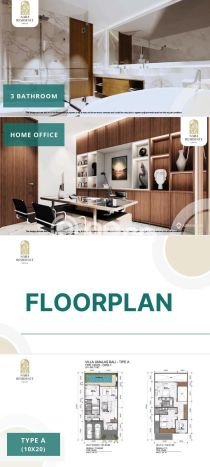 Rumah Mewah LB 270m2 Siap Pakai Desain Elegan di Umalas, Badung Rumah Mewah LB 270m2 Siap Pakai Desain Elegan di Umalas, Badung