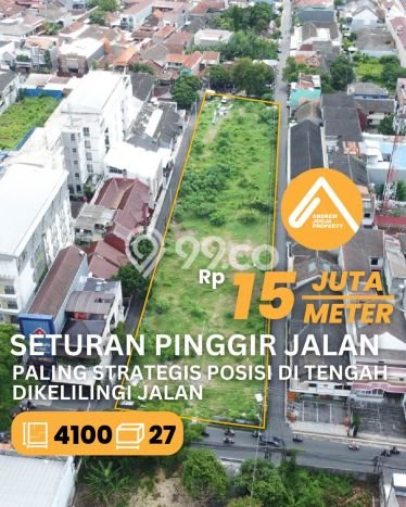 Tanah Dijual Area Strategis di Seturan Yogyakarta 4100m2 Tanah Dijual Area Strategis di Seturan Yogyakarta 4100m2
