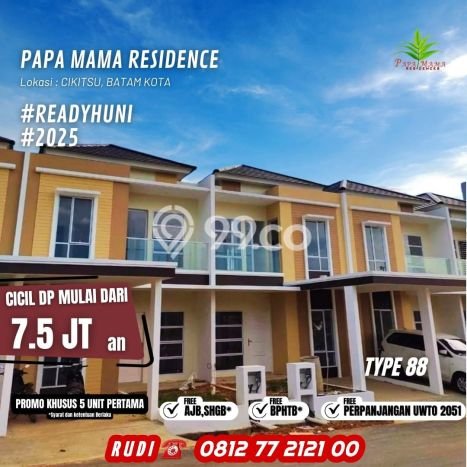 Ruko Dijual di Batam LT 87m2 & LB 175m2 Lokasi Terbaik! Ruko Dijual di Batam LT 87m2 & LB 175m2 Lokasi Terbaik!