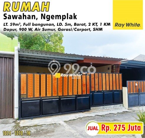 Rumah LT 59m2m² Lokasi Premium di Ngemplak, Dekat Pusat Kota, Boyolali Rumah LT 59m2m² Lokasi Premium di Ngemplak, Dekat Pusat Kota, Boyolali